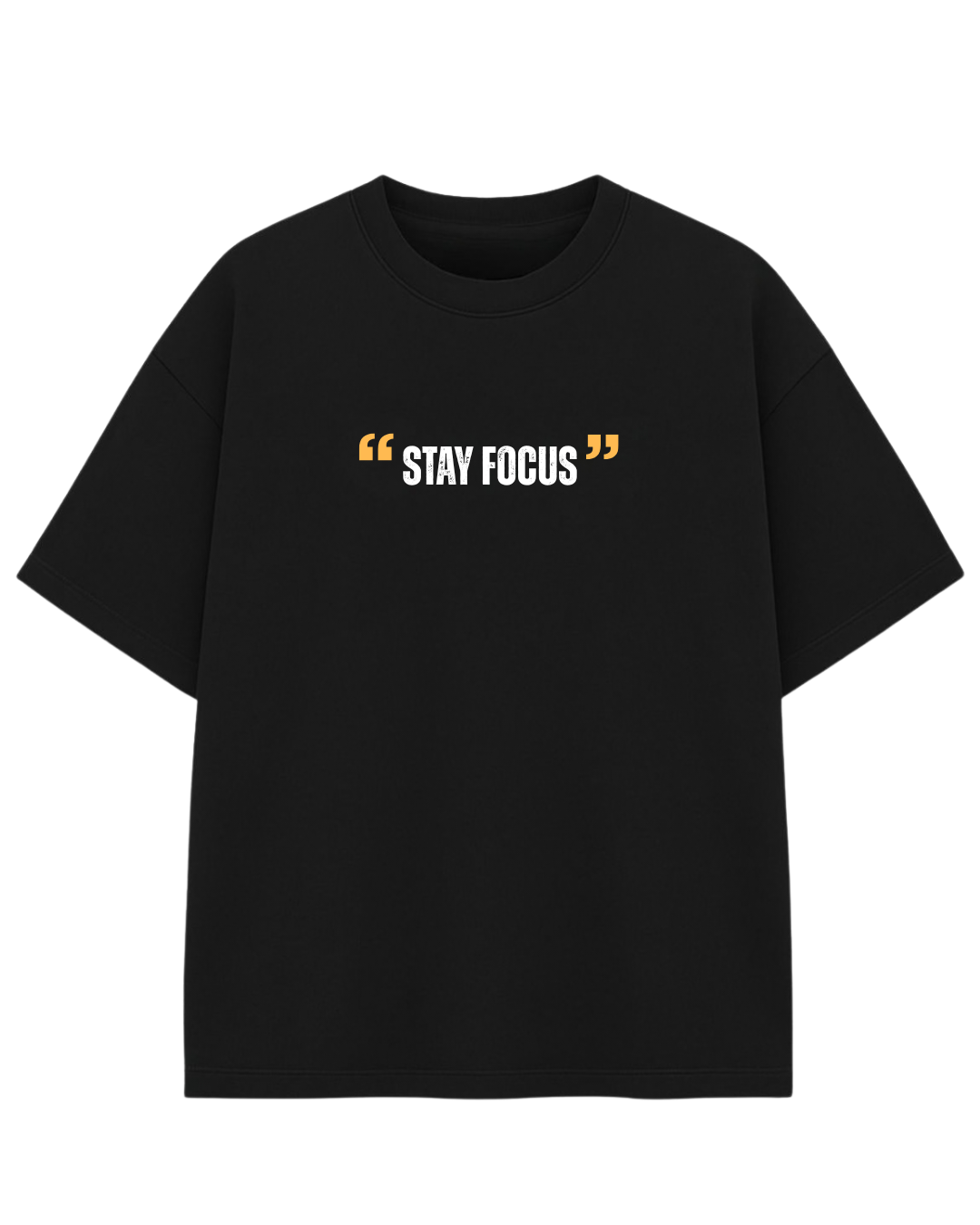 Focus Mode Oversized T-Shirt | Do Not Disturb Graphic Tee