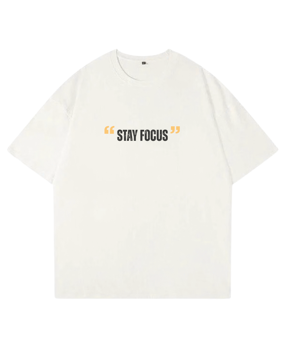 Focus Mode Oversized T-Shirt | Do Not Disturb Graphic Tee
