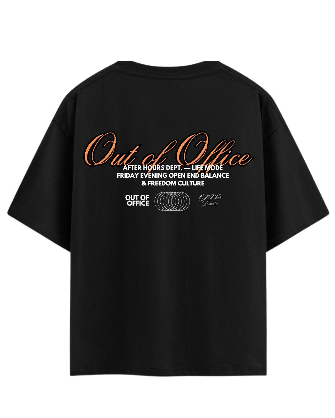 Out of Office Oversized T-Shirt | After Hours Graphic Tee